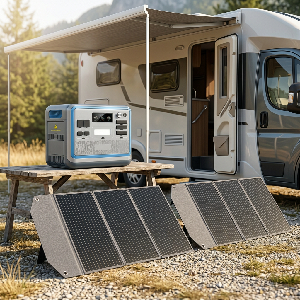 2048Wh bundle campervan scene