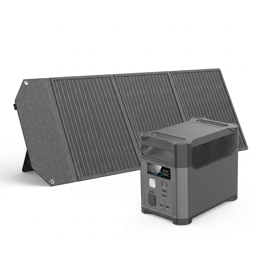 Oak & Field 1024Wh Solar Power Bundle